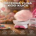 DSP Aparat za Šećernu Vunu 450W – Brza Priprema kod Kuće