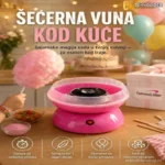 Mini Aparat za Šećernu Vunu – Slatka Zabava za Celu Porodicu