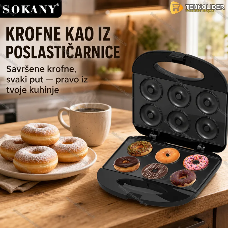 Aparat za krofne Sokany 750W Aparat za krofne Sokany 750W