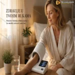 Digitalni Aparat za Merenje Krvnog Pritiska sa Automatskim Merenjem Pritiska i Pulsa