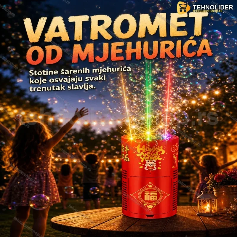 aparat-za-mjehurici-vatromet-bubble-tehnolidershop Bubble Vatromet – Aparat za Mjehuriće sa Svetlosnim Efektima