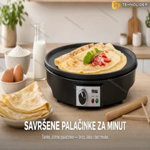 Aparat za palačinke sa ravnom pločom 1200W