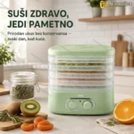 Aparat za sušenje hrane – Food Dehydrator sa podesivom temperaturom