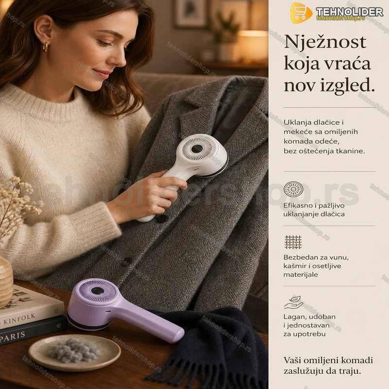 aparat-za-uklanjanje-grudvica-sa-odece-tehnolidershop-1 Aparat za Uklanjanje Grudvica sa Odeće — Bežični Pilinger za Tekstil