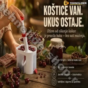 Aparat za čišćenje koštica iz višanja i trešanja