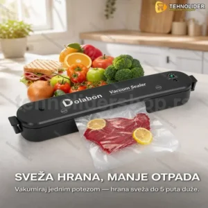Aparat za vakumiranje i zavarivanje kesa za hranu
