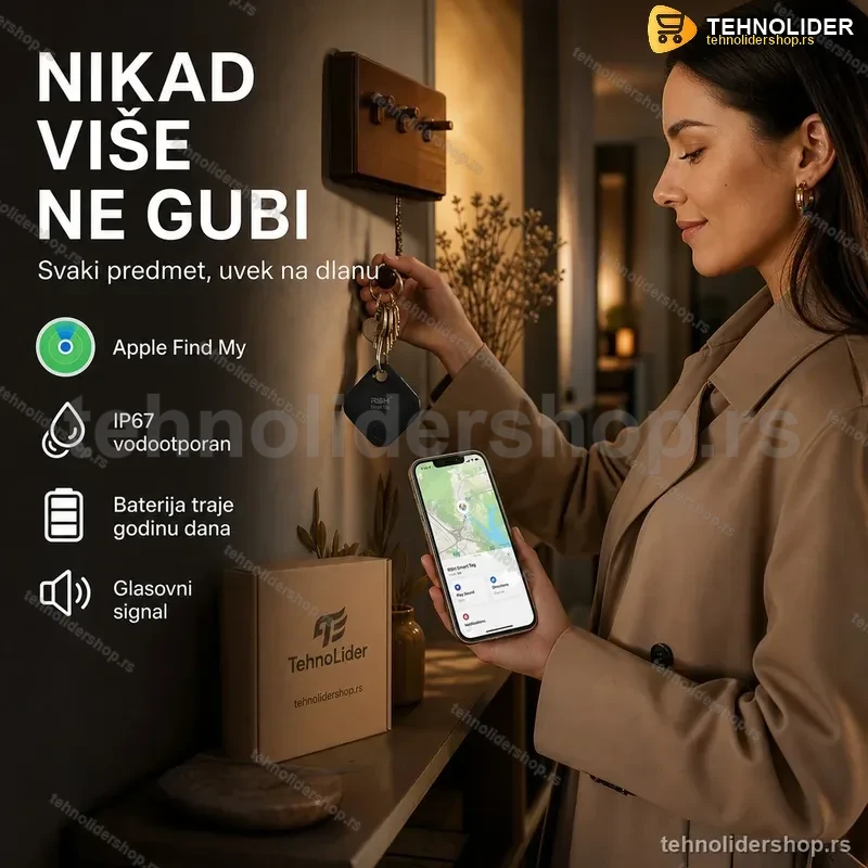 Apple AirTag Smart Tag – GPS Praćenje Ključeva i Predmeta Apple AirTag Smart Tag – GPS Praćenje Ključeva i Predmeta