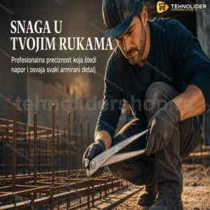 Profesionalna Armiračka Klešta sa Pojačanom Polugom – 250mm / 300mm
