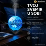 Planeta Aroma Difuzor i Noćna Lampa 330ml — Opuštanje i Dekor