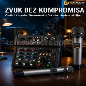 Audio mikser G4-M1 sa 4 kanala i 16 DSP efekata