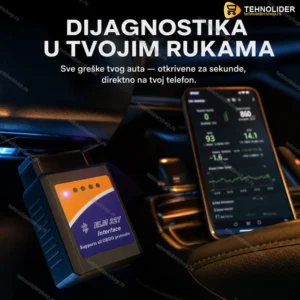 Auto Dijagnostika Mini ELM327 Bluetooth OBD2 v2.1
