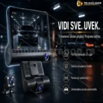 Auto kamera 3 u 1 Auto kamera Full HD unutrasnja i zadnja