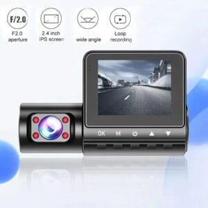 auto kamera DVR - prednja strana