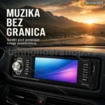 Auto radio sa MP5 plejerom i Bluetooth vezom — 4 inča