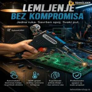 Automatska Lemilica sa Dodavanjem Kalaja – Pištolj 60W