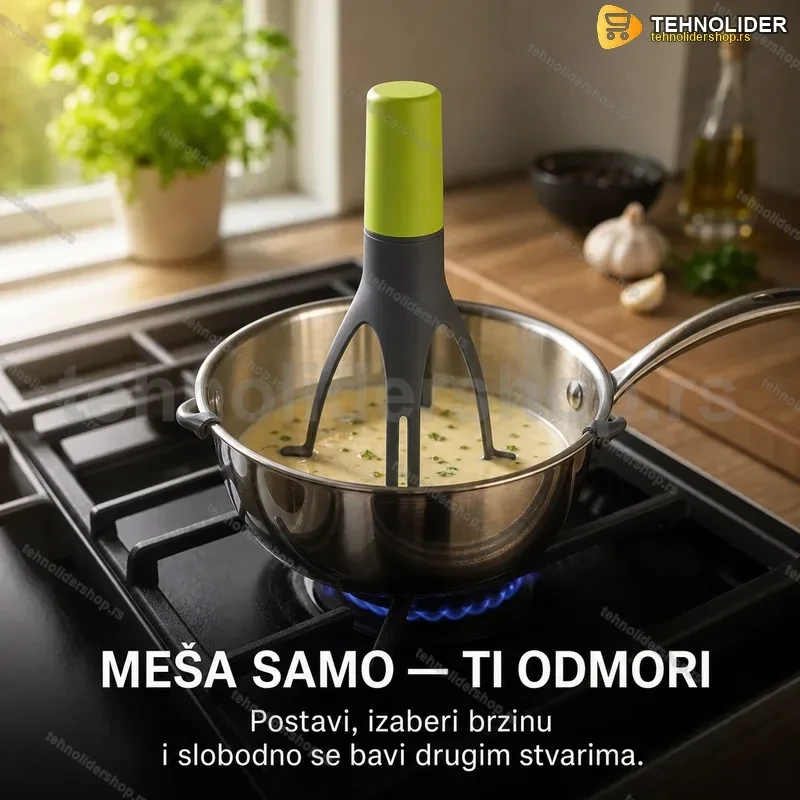 Automatska mešalica za kuvanje na baterije Automatska mešalica za kuvanje na baterije