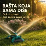 Prskalica za baštu automatska rotirajuća 360°