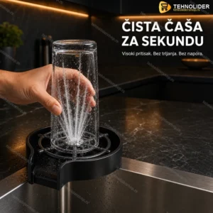Automatski Perač Čaša i Flaša — Brzo Ispiranje Visokim Pritiskom