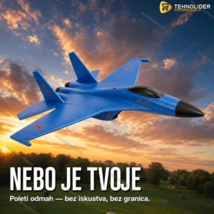 Avion na daljinsko upravljanje SU-27 Foam Fighter – RC avion od pene za početnike