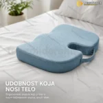 BAMBOO JASTUK Ergonomski jastuk za sedenje od bambusa
