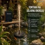 Baštenska FONTANA sa solarnim napajanjem