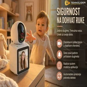 Bebi kamera sa monitorom – Sigurnost na dohvat ruke