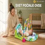 Bebi gimnastika sa klavirom — podloga za igru i razvoj