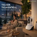 IP HD WIFI Audio Bezicna Kamera 1080P