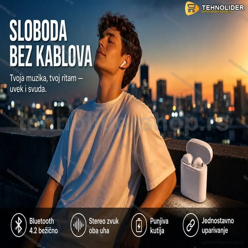 i7S TWS Mini Bluetooth Bežične Slušalice i7S TWS Mini Bluetooth Bežične Slušalice