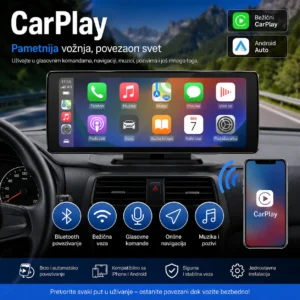 Bežični auto ekran Android Auto 10.26 inča