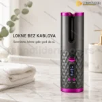 Bežični automatski uvijač za kosu sa keramičkim grejačem