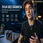 Bežični mikrofon F15-2 set 2 mikrofona i prijemnik