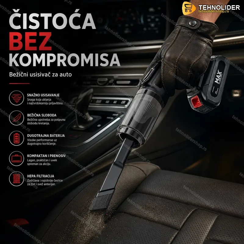 Bežični usisivač za auto Bežični usisivač za auto