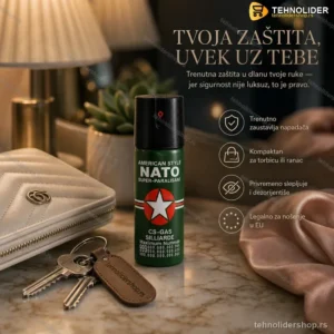 Biber Sprej Za Samoodbranu 1+1 GRATIS