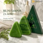 BioHair Usman Herbal Shampoo Bar – Biljni Šampon protiv Opadanja Kose 1+1 Gratis