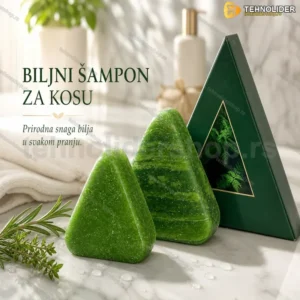 BioHair Usman Herbal Shampoo Bar – Biljni Šampon protiv Opadanja Kose 1+1 Gratis