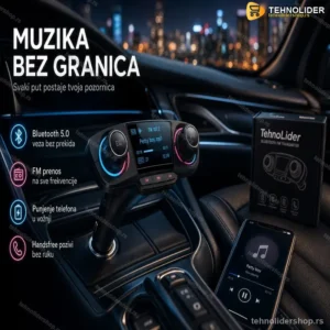 Bluetooth fm transmiter za auto