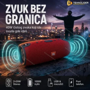 Bluetooth zvucnik JBL XTREME 2x20w