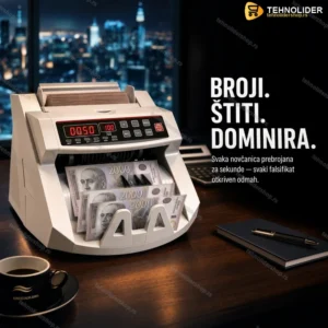 Profesionalni Brojač Novca sa UV Detekcijom i Automatskim Brojenjem Novčanica