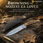 Browning lovački nož sa kožnom futrolom