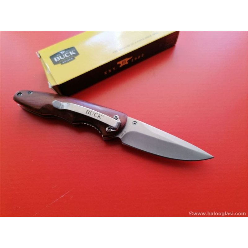 Buck 269 preklopni nož sa drvenom drškom — džepni Buck 269 nož - detalji