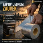 Aluminijumska Butil Traka za Hidroizolaciju – Supersnažna Lepljiva Traka