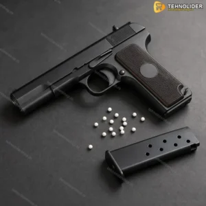 C12 Airsoft Pištolj na Kuglice (6mm) – TT Igračka Replika sa Hop-Up Sistemom