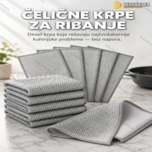 Čelične krpe za ribanje od nerđajuće žice