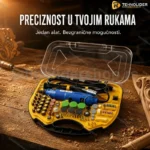 Čeona Brusilica Bijaks Set – Komplet Pribora za Preciznu Obradu