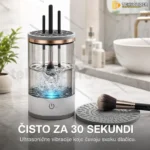 Električni Čistač Četkica za Šminku sa Ultrasoničnim Vibracijama