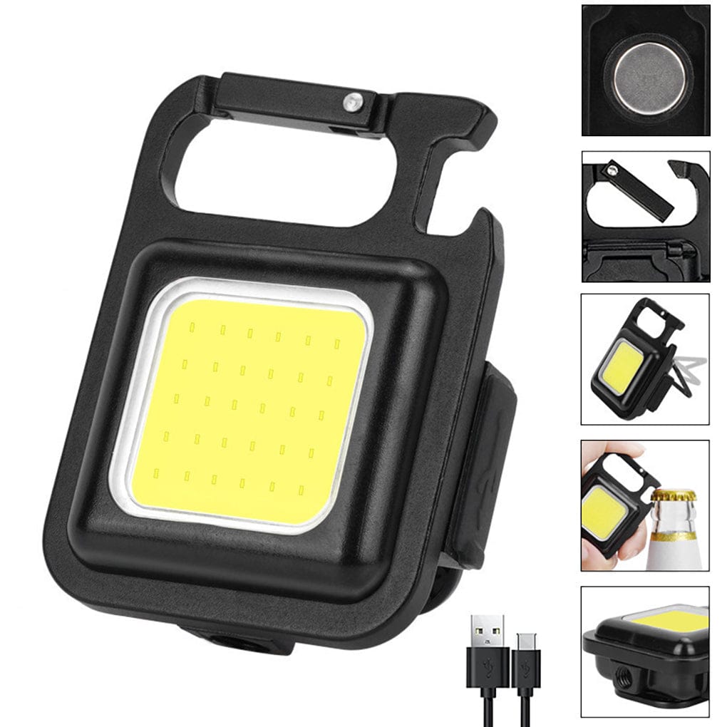 COB LED lampa - prednja strana