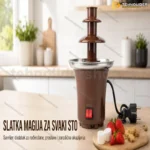 Čokoladna fontana na 3 sprata