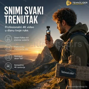 CreatorPro 4K Prenosiva Kamera za Vlogovanje i Putovanja