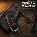 Daljinski upravljač 433MHz univerzalni za kapije i garaže
